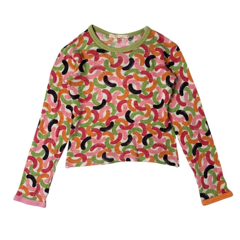 Hysteric Glamour jelly bean AOP long sleeve